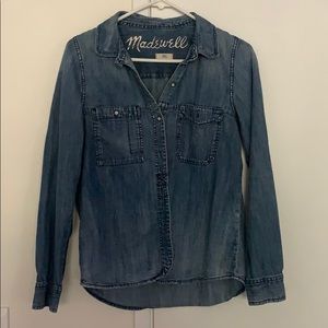 Madewell Denim Button-Down Size Small